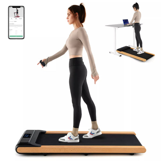 Costway 3-In-1 Walking Pad under Desk Treadmill with Remote Smart APP Control LED Display